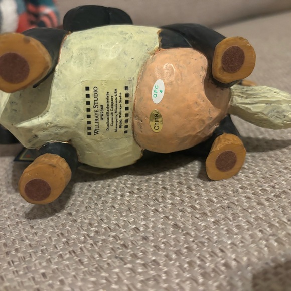 Williraye WW2368 Santa and Snowman on Cow - Picture 4 of 4